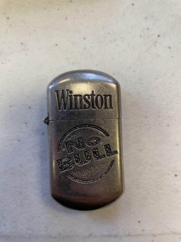 Winston No Bull Zippo Lighter - Storage Discoveries Winston No Bull Zippo Lighter - Storage Discoveries